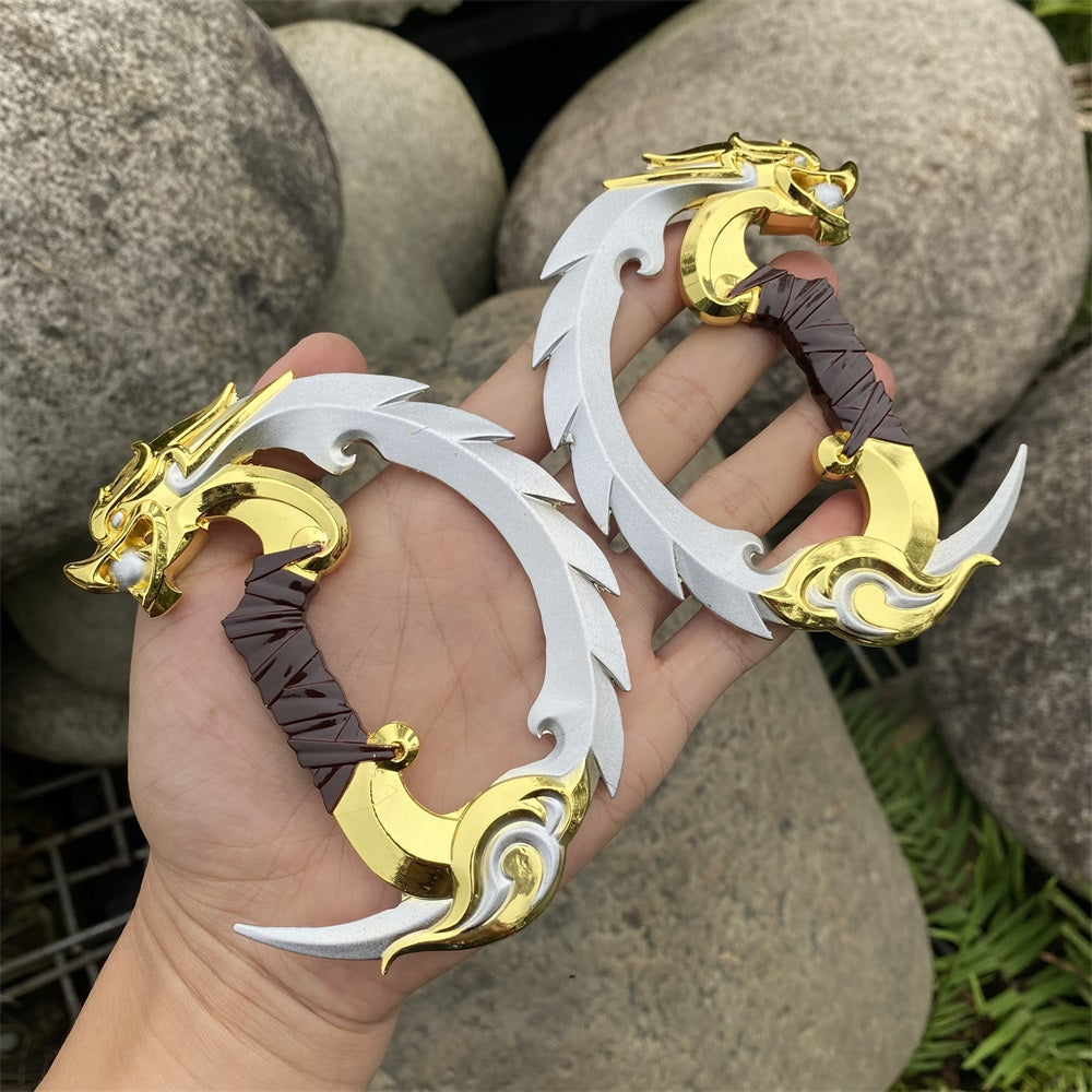 Metal 4 Color Blades Of Imperium Blunt Blade Replica Model - Tophatter Daily Deals