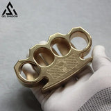2025 Classic Skull Head EDC Knuckles For Men-GS146 Brass Knuckles - Tophatter Daily Deals