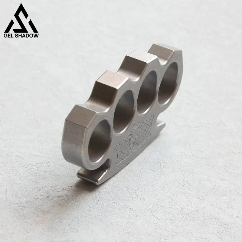 2025 Classic Skull Head EDC Knuckles For Men-GS146 Brass Knuckles - Tophatter Daily Deals