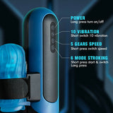 Acmejoy - Thrusting Vibrating Masturbation Cup Masturbation Cup - Tophatter Daily Deals
