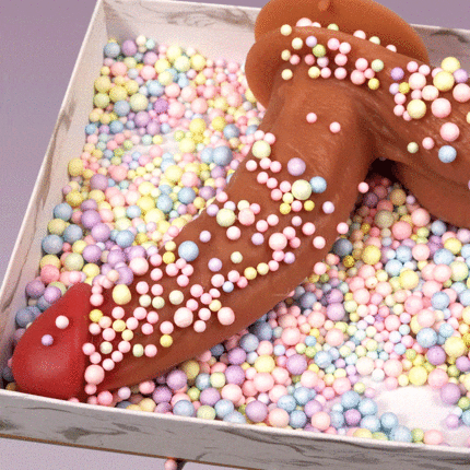 Acmejoy Lifelike Vibrating 6.69 Inch Dildo for G-Spot and Anal Stimulation Strong Suction Dildos - Tophatter Daily Deals