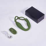 Warrior - C-Shaped 10 Swinging Vibrations Prostate Massager for Men Couple Gay Anal Toys - Tophatter Daily Deals