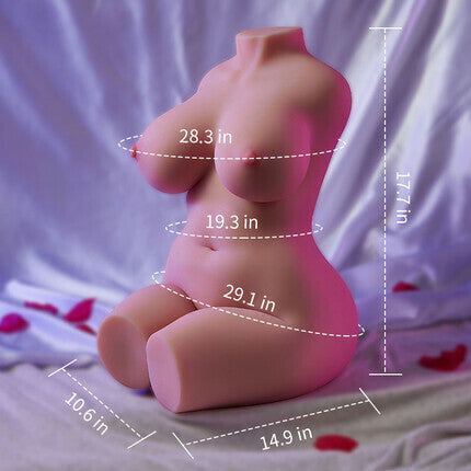 Acmejoy - Curvaceous Alluring Lifelike Sex Doll 29.1 lbs Masturbators - Tophatter Daily Deals