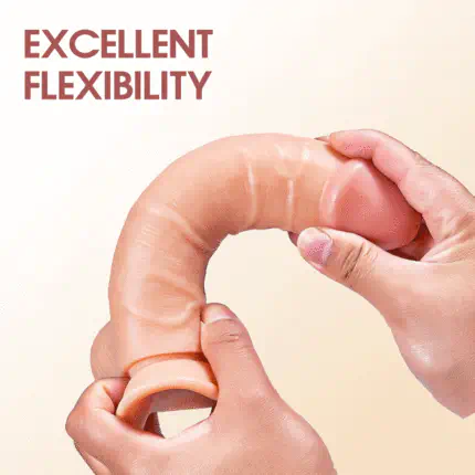 AcmeJoy - Upturned Design Silicone Dildo with Suction Cup 7.67In Dildos - Tophatter Daily Deals
