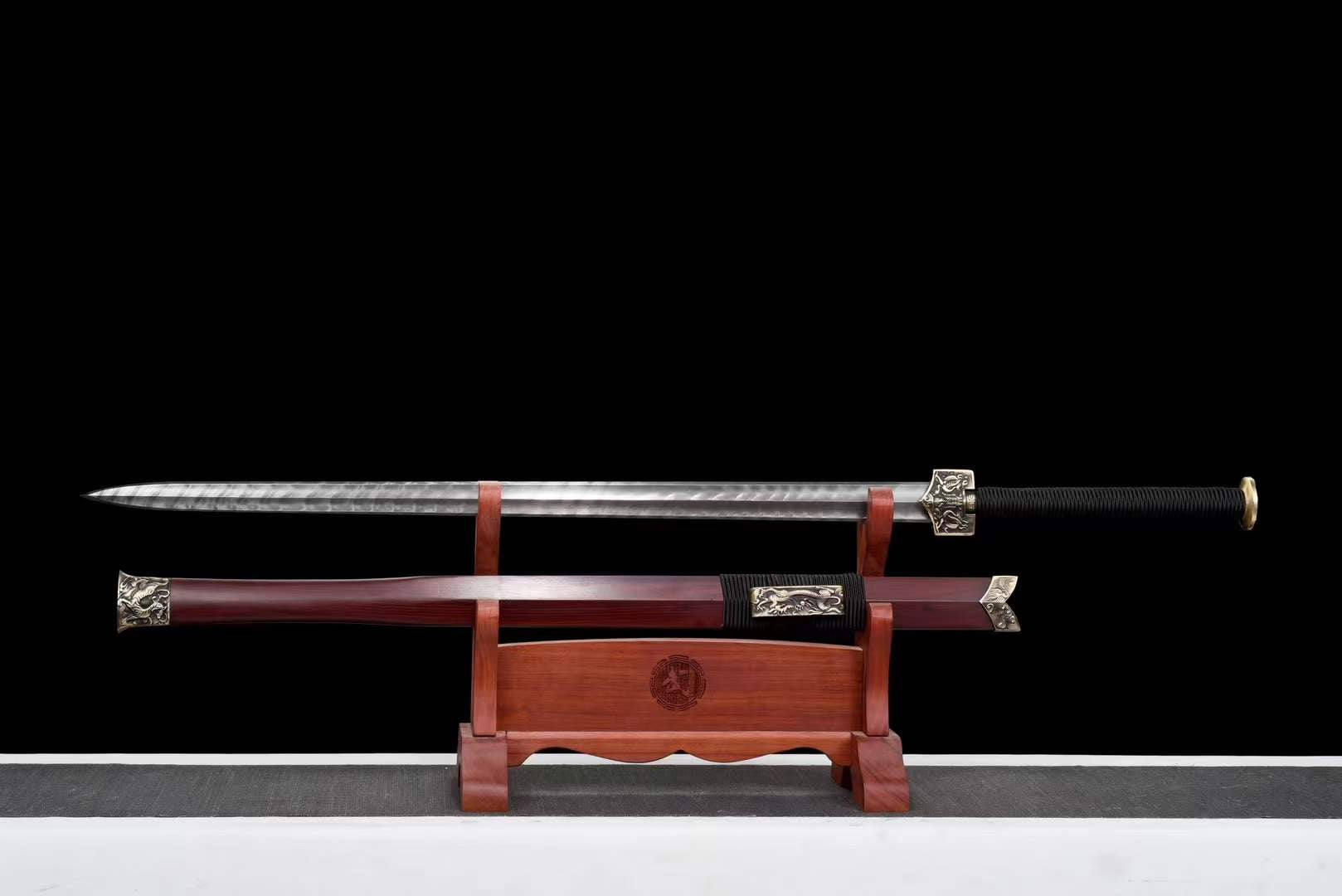 Tile-patterned Celestial Beast Han Sword - Tophatter Daily Deals
