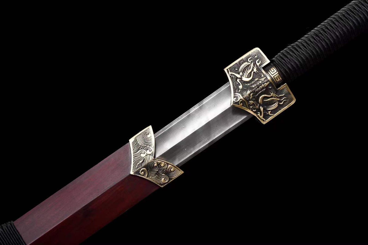 Tile-patterned Celestial Beast Han Sword - Tophatter Daily Deals