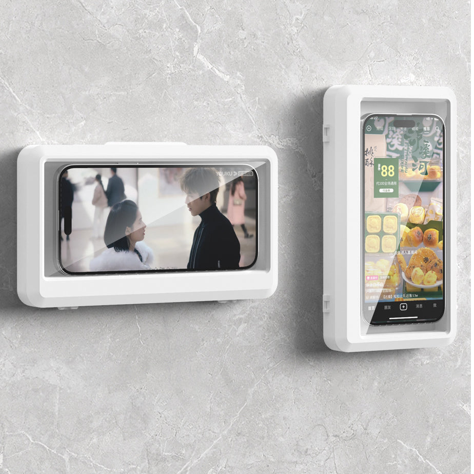 Waterproof Shower 360 Degree Rotating Phone Holder with Touch Screen Capability Phone Mounts & Holders - Tophatter Daily Deals