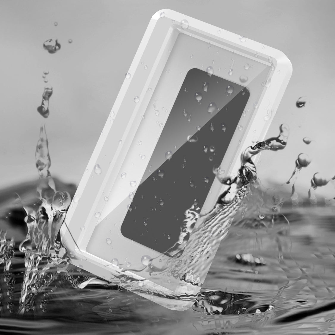 Waterproof Shower 360 Degree Rotating Phone Holder with Touch Screen Capability Phone Mounts & Holders - Tophatter Daily Deals
