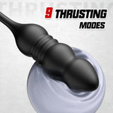 Acmejoy - 9 Thrusting & Vibrating Wearable Prostate Massager with Cock ring Anal Toys - Tophatter Daily Deals