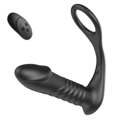 Moore - Thrusting Remote Control Prostate Massager Anal Toys - Tophatter Daily Deals