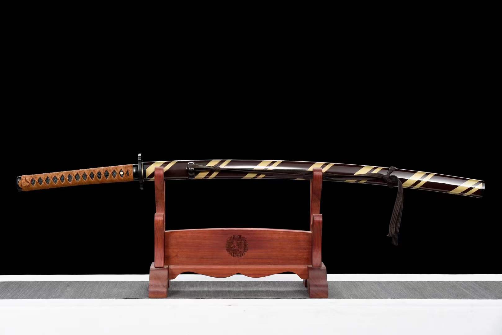 Hand Forged Japanese Samurai Katana Nightfall 曙光 - Tophatter Daily Deals