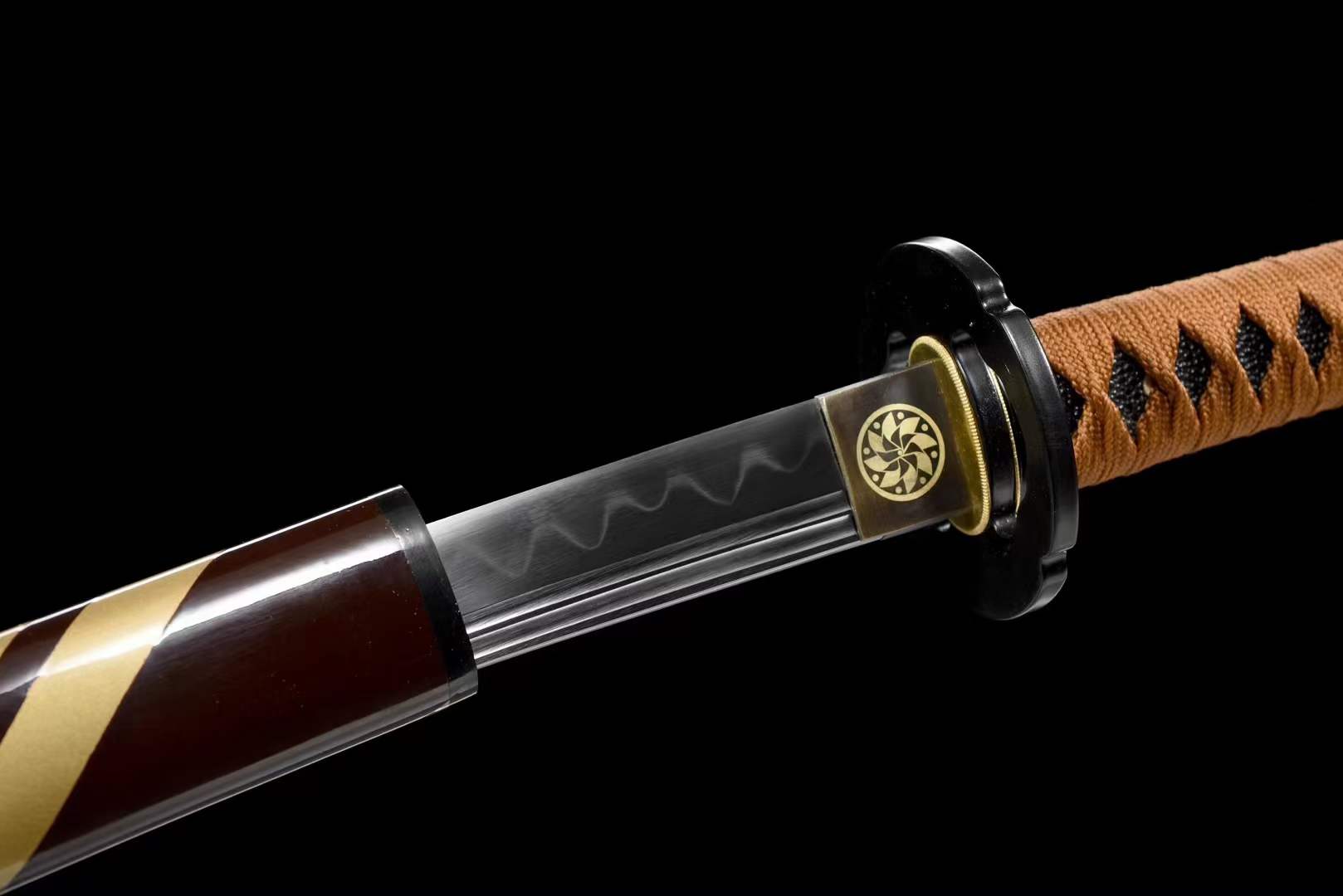 Hand Forged Japanese Samurai Katana Nightfall 曙光 - Tophatter Daily Deals