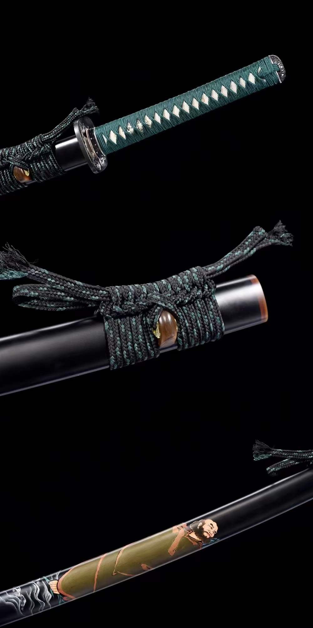 Hand Forged Japanese Samurai Katana TranquilZen - Tophatter Daily Deals