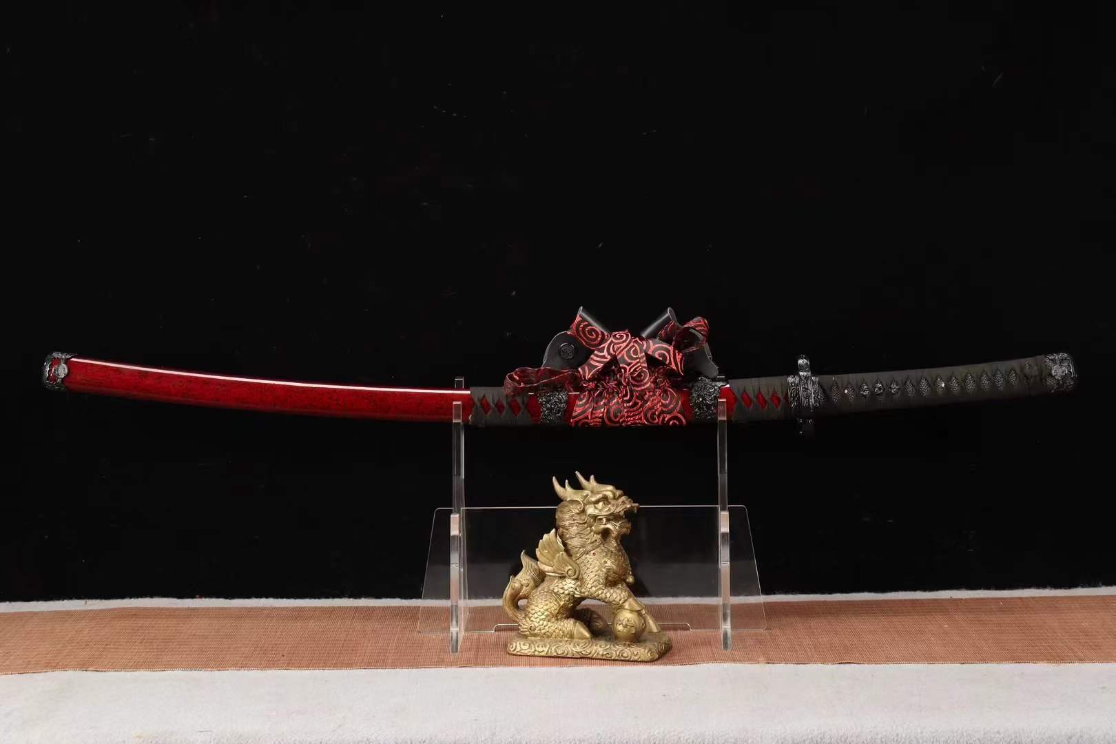 Handmade Japanese Tachi Odachi Crimson Lion - Tophatter Daily Deals