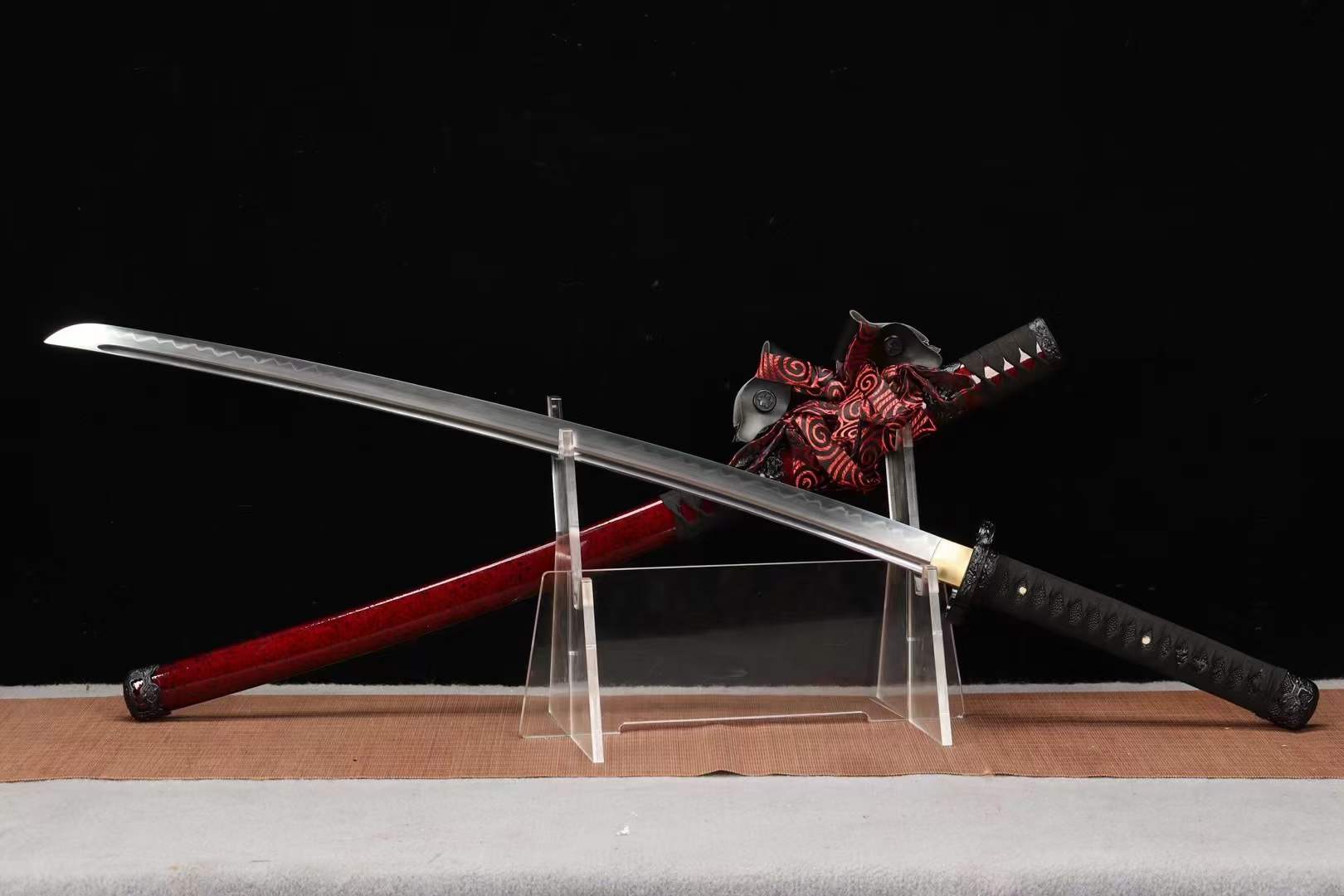 Handmade Japanese Tachi Odachi Crimson Lion - Tophatter Daily Deals