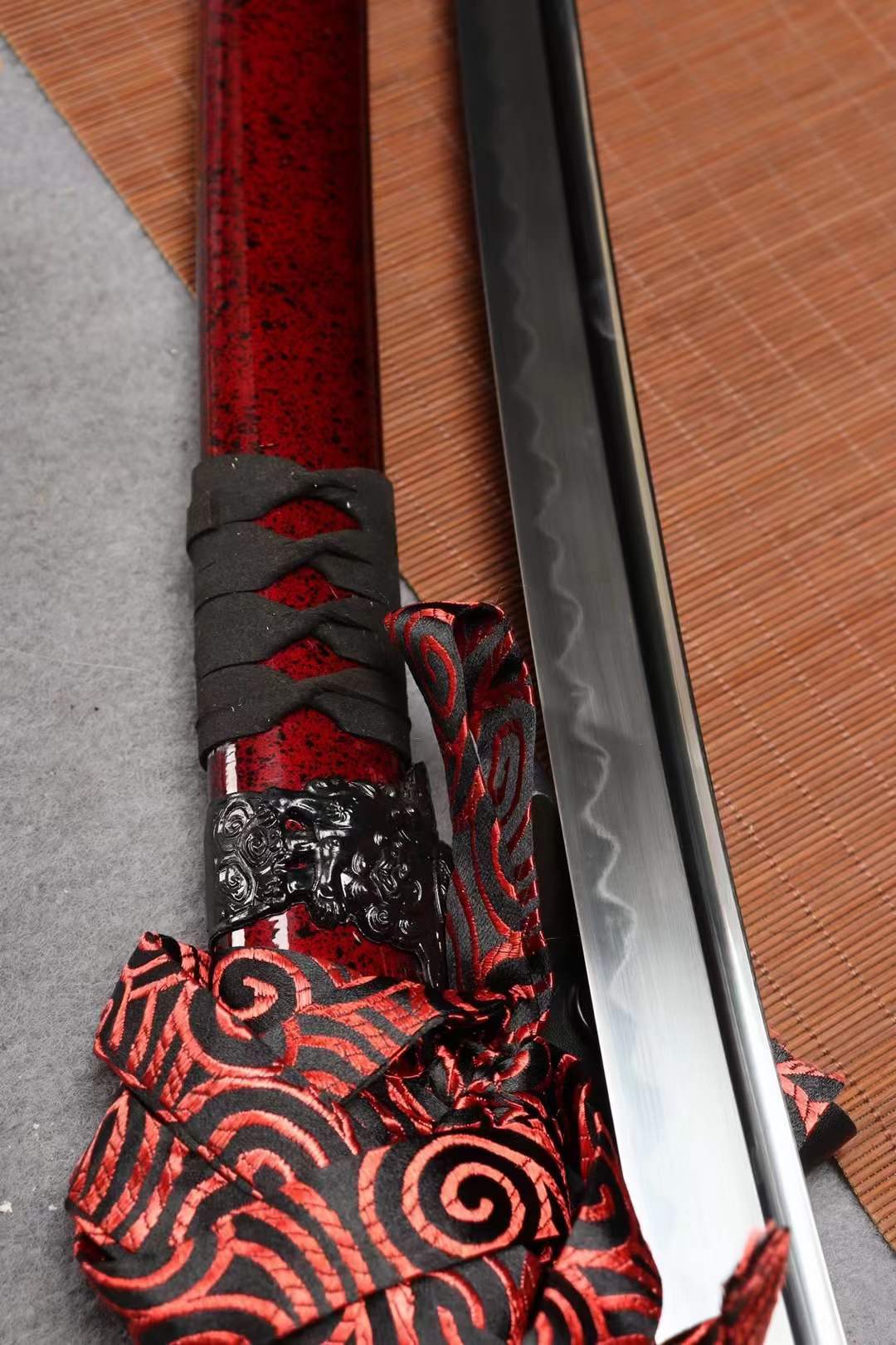Handmade Japanese Tachi Odachi Crimson Lion - Tophatter Daily Deals