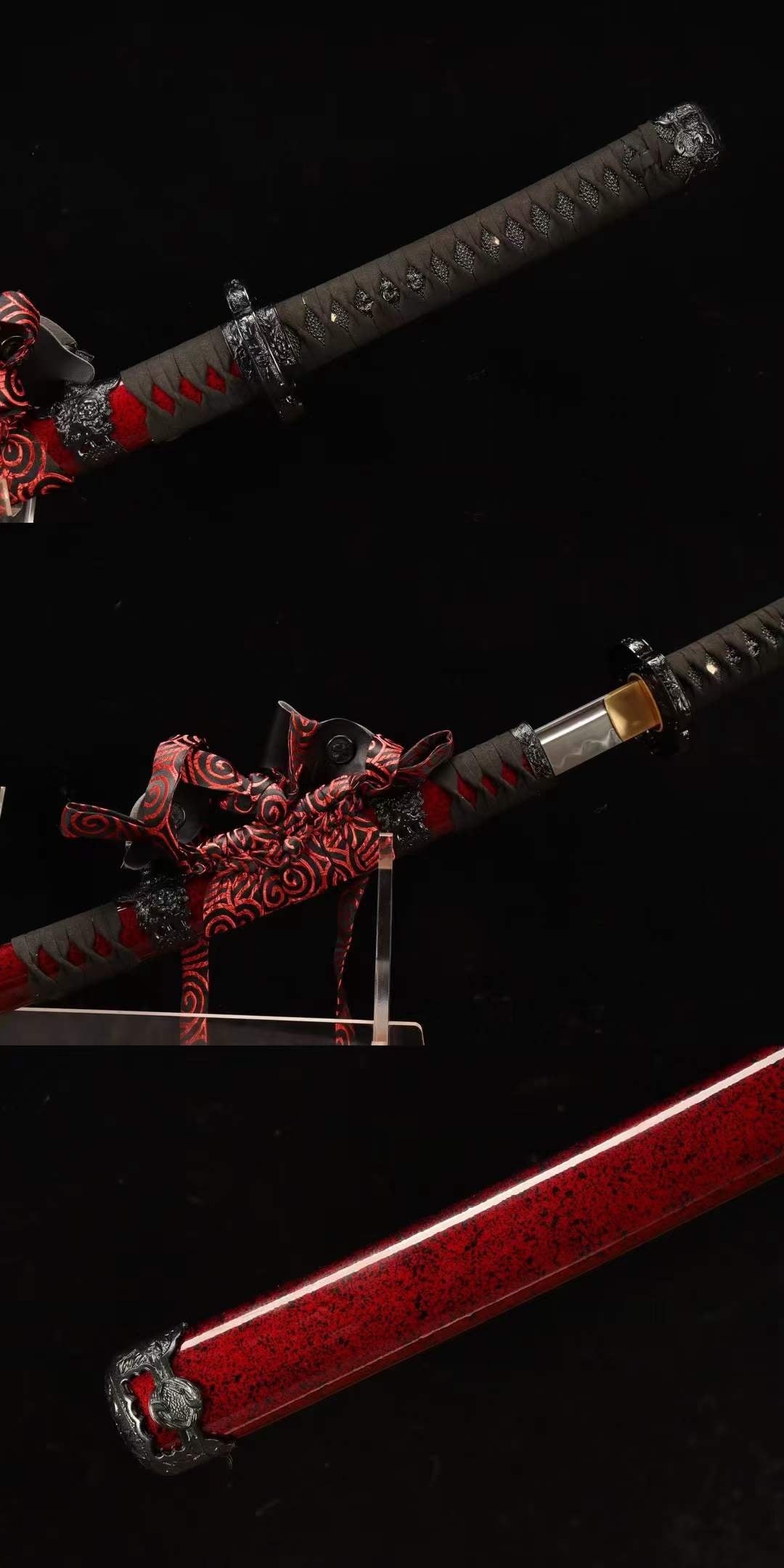 Handmade Japanese Tachi Odachi Crimson Lion - Tophatter Daily Deals