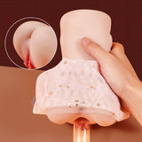Acmejoy - Vibrating Pocket Pussy Male Masturbator with Textured Vagina Pocket Pussy - Tophatter Daily Deals