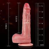 Realistic Dildo Designed for Beginners Silicone Heating Thrusting Automatic In & Out Dildo Dildos - Tophatter Daily Deals