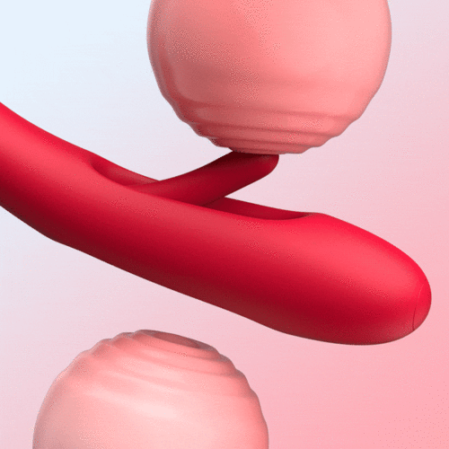 Acmejoy-Shaped Biting Soother with Vibration & Flapping Vibrators - Tophatter Daily Deals