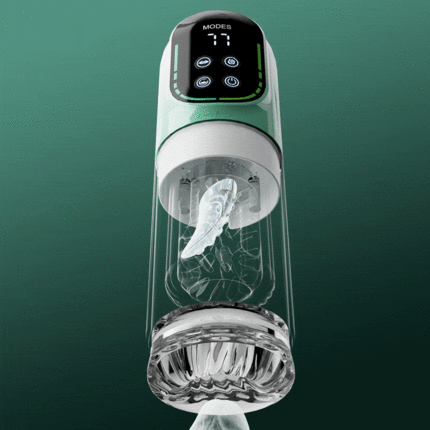 Heaven - 5 in 1 Dual Egg Vibrator Rotating Thrusting Suction Masturbator Cup Adult Sex Toys Men - Tophatter Daily Deals