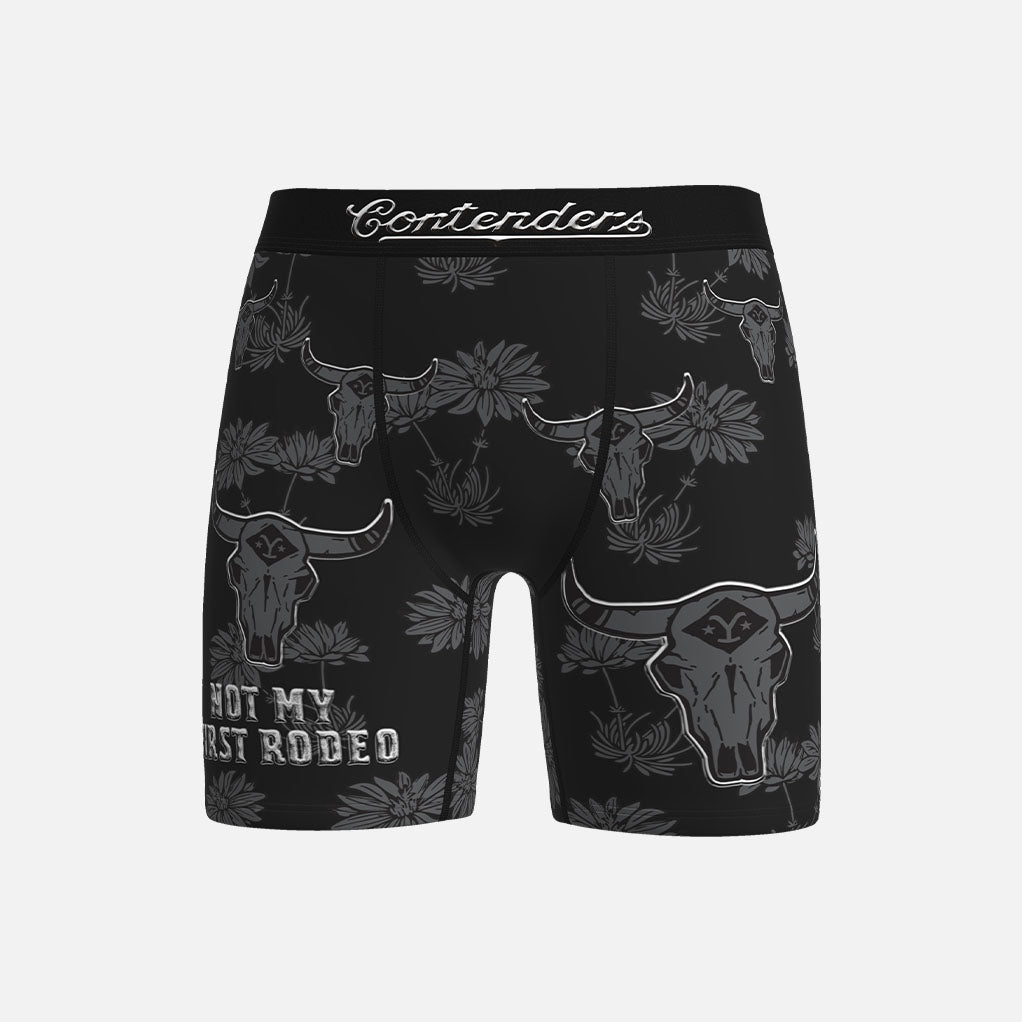 Contenders Clothing Yellowstone Bull Skull Brief Black Underwear - Tophatter Daily Deals