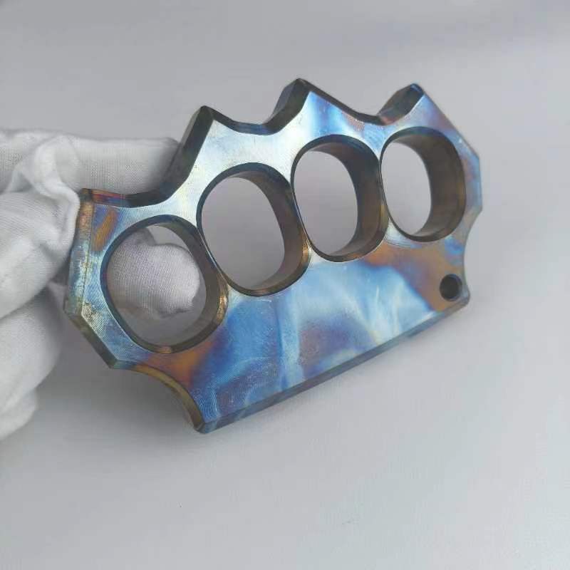 Four Finger Blue Flame Knuckle Grip - Tophatter Daily Deals