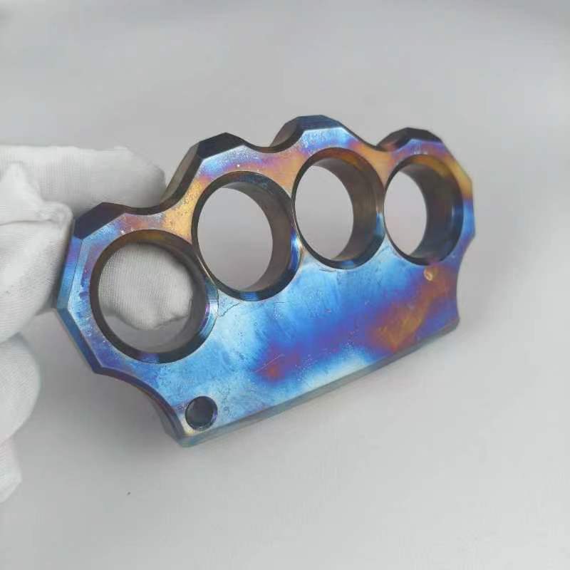 Four Finger Blue Flame Knuckle Grip A - Tophatter Daily Deals