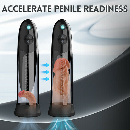 WaterSamurai - 3 Frequencies One-click Deflation Vacuum Suction Penis Pump Penis Pumps - Tophatter Daily Deals