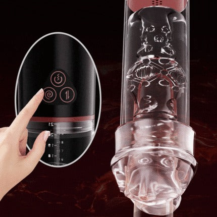 S-HANDE - Sucking Vibrating Penis Pump Penis Pumps - Tophatter Daily Deals