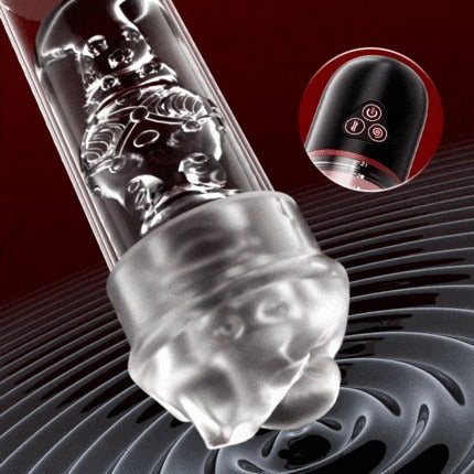 S-HANDE - Sucking Vibrating Penis Pump Penis Pumps - Tophatter Daily Deals