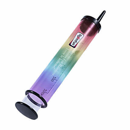 Rainbow - Syringe Anal Douches Anal Cleaner 250 ml Lube & Essential - Tophatter Daily Deals