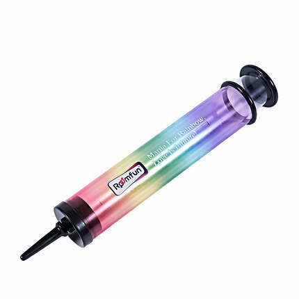 Rainbow - Syringe Anal Douches Anal Cleaner 250 ml Lube & Essential - Tophatter Daily Deals