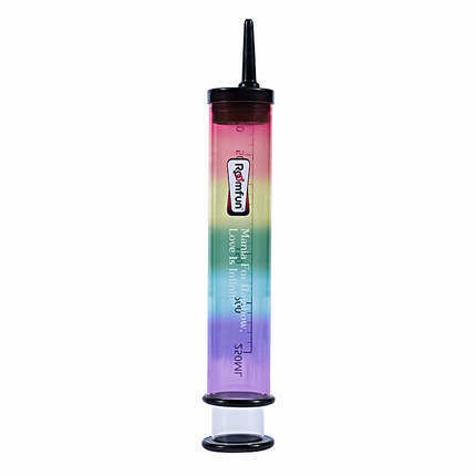 Rainbow - Syringe Anal Douches Anal Cleaner 250 ml Lube & Essential - Tophatter Daily Deals