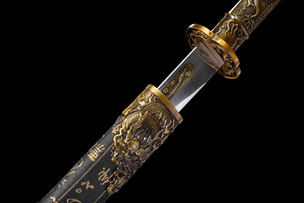New Double Dragon Ring Head Knife - Tophatter Daily Deals