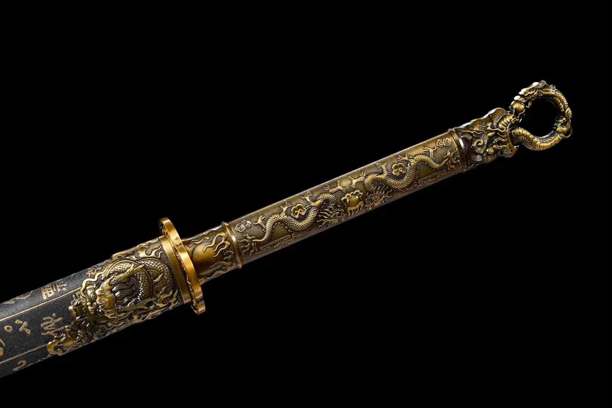 New Double Dragon Ring Head Knife - Tophatter Daily Deals