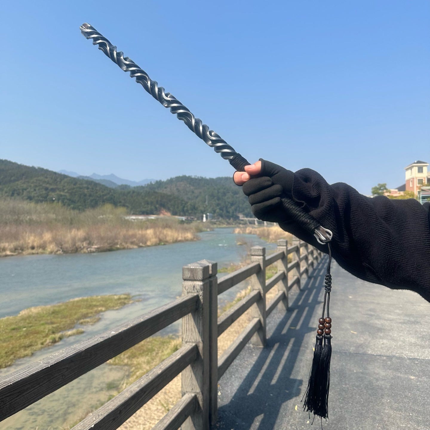 Fire Poker - High-Performance Manganese Steel - Tophatter Daily Deals