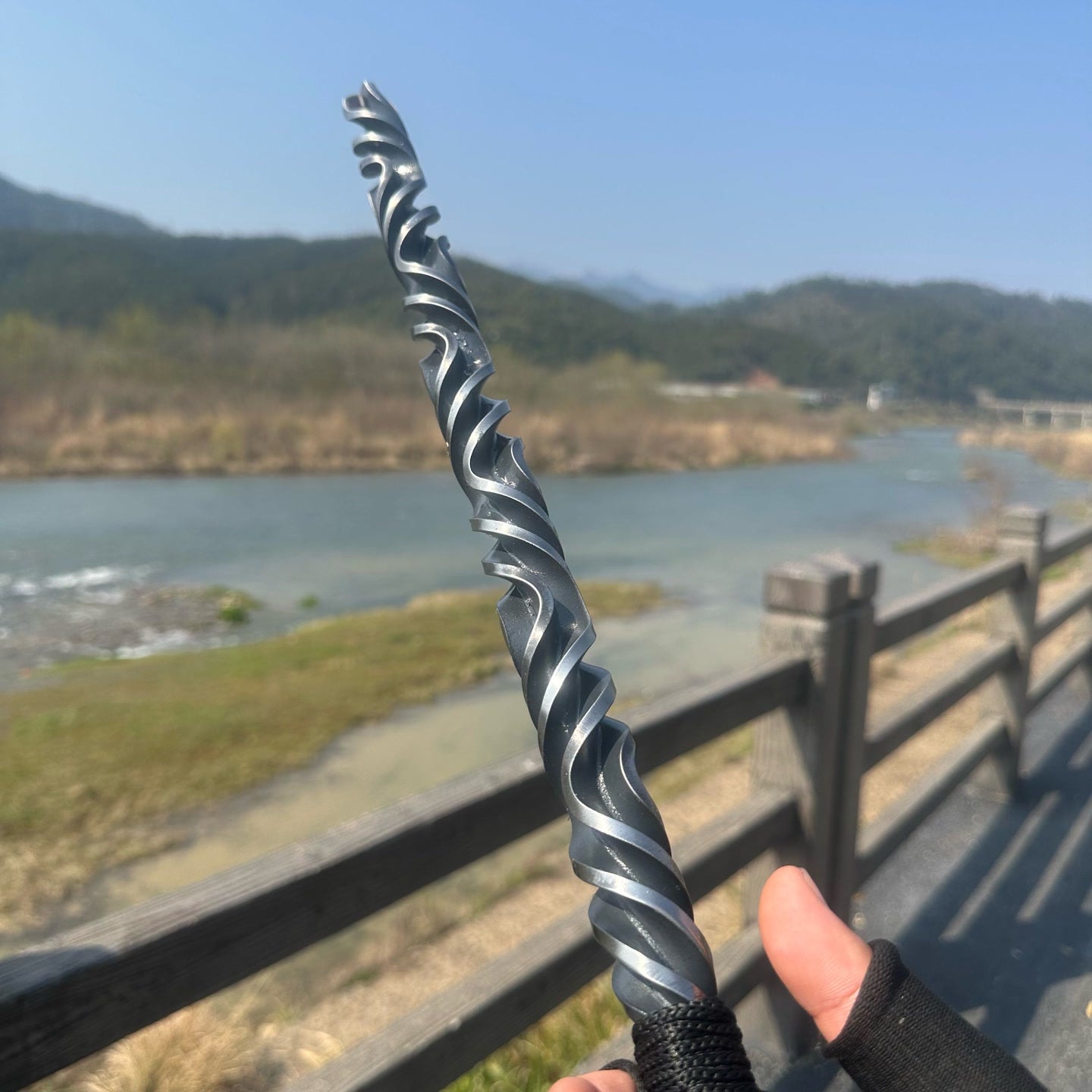 Fire Poker - High-Performance Manganese Steel - Tophatter Daily Deals