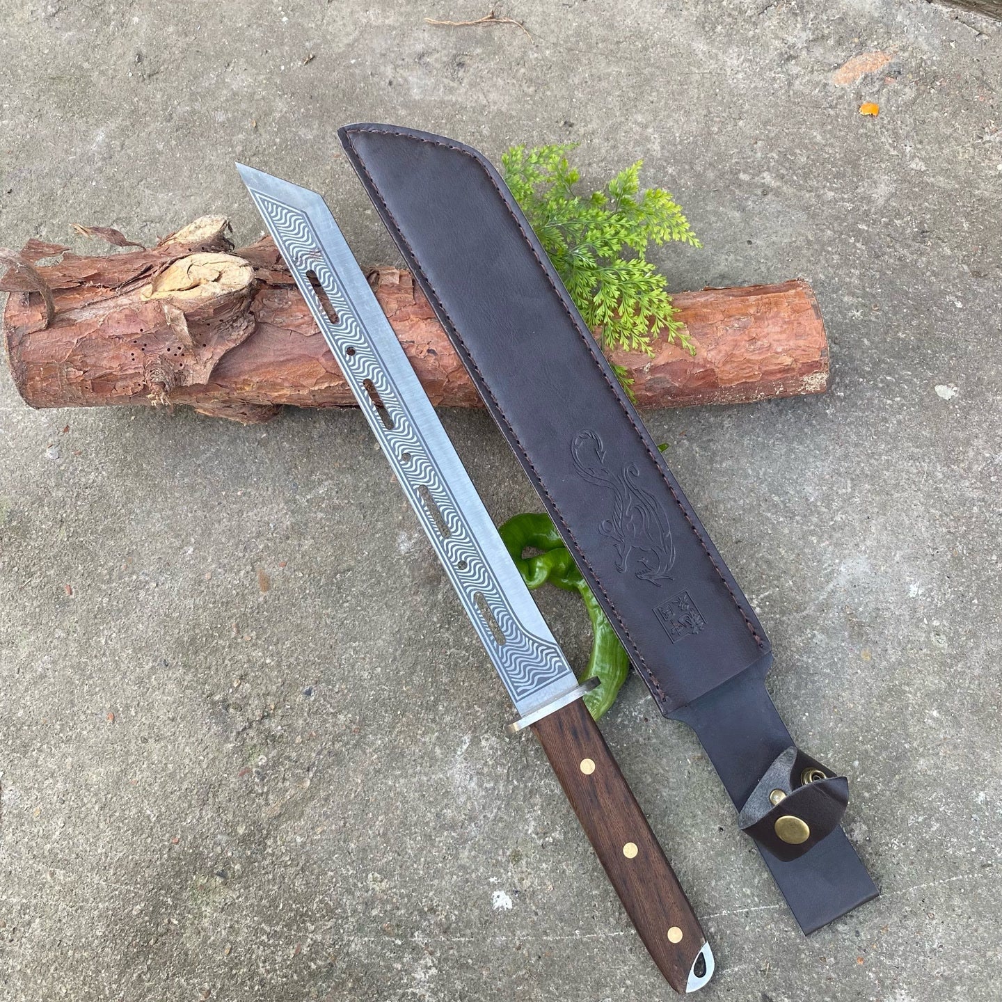 Wave Pattern Multi-Functional Outdoor Knife - Tophatter Daily Deals