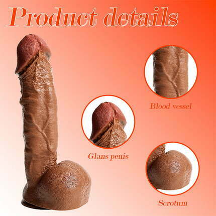 Buder - Manual Big Dildo for Vaginal & Anal 12.40 Inches Dildos - Tophatter Daily Deals