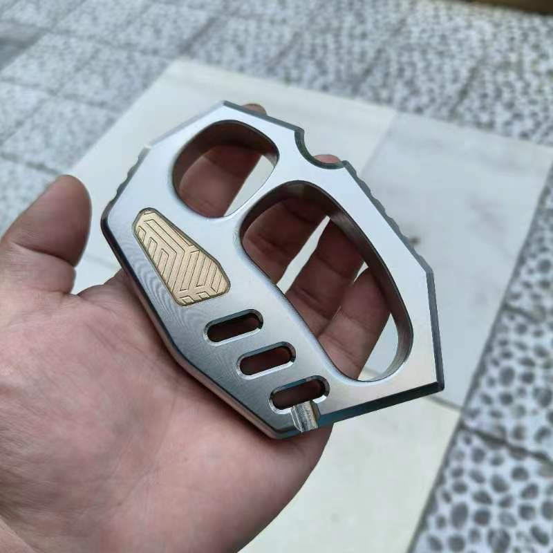 Updated Version 304 Precision Solid Steel Knuckle Duster - Tophatter Daily Deals
