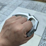 Updated Version 304 Precision Solid Steel Knuckle Duster - Tophatter Daily Deals