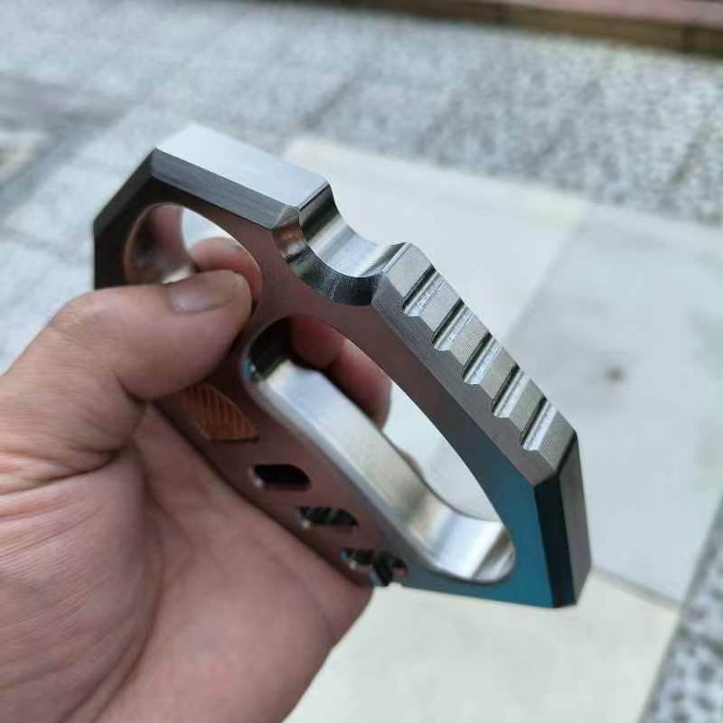Updated Version 304 Precision Solid Steel Knuckle Duster - Tophatter Daily Deals