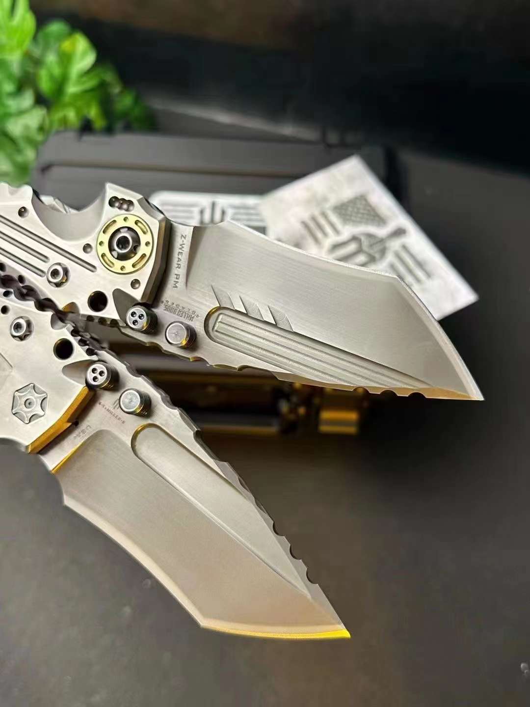 Miller Bros. BIsdes Handmade Edition T-1 Heavy Duty Folding Knife - Tophatter Daily Deals