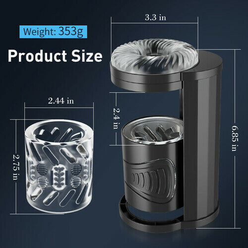 Acmejoy - Style Manual Thrusting & Squeezing Detachable Multifunctional Male Stroker Masturbation Cup - Tophatter Daily Deals