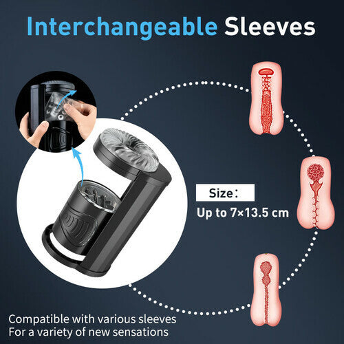 Acmejoy - Style Manual Thrusting & Squeezing Detachable Multifunctional Male Stroker Masturbation Cup - Tophatter Daily Deals