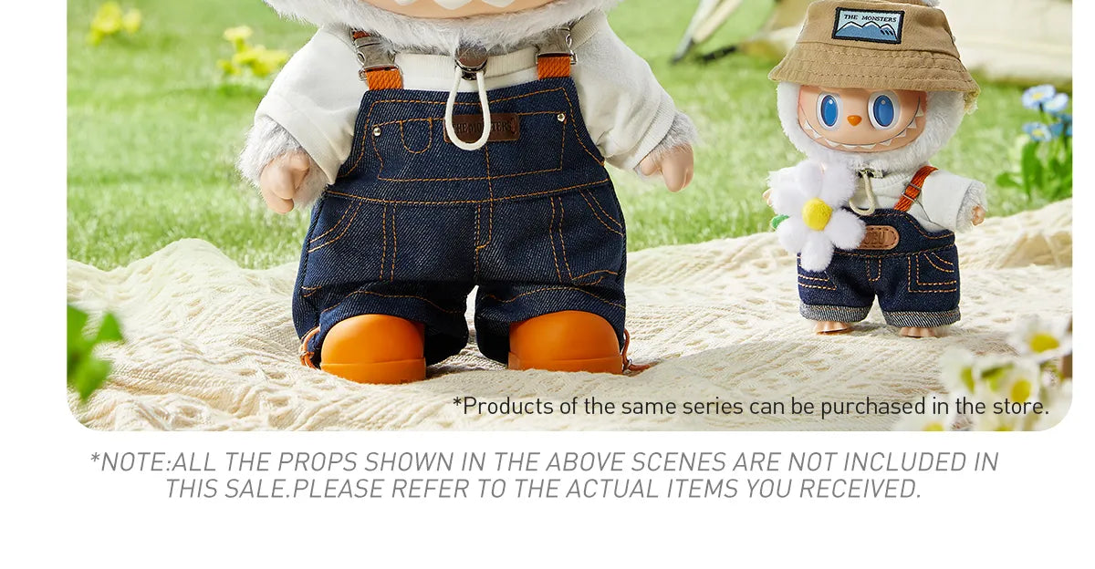 Genuine Pop Mart The Monsters Fall in Wild Series Vinyl Plush Doll - 40cm Animals - Tophatter Daily Deals