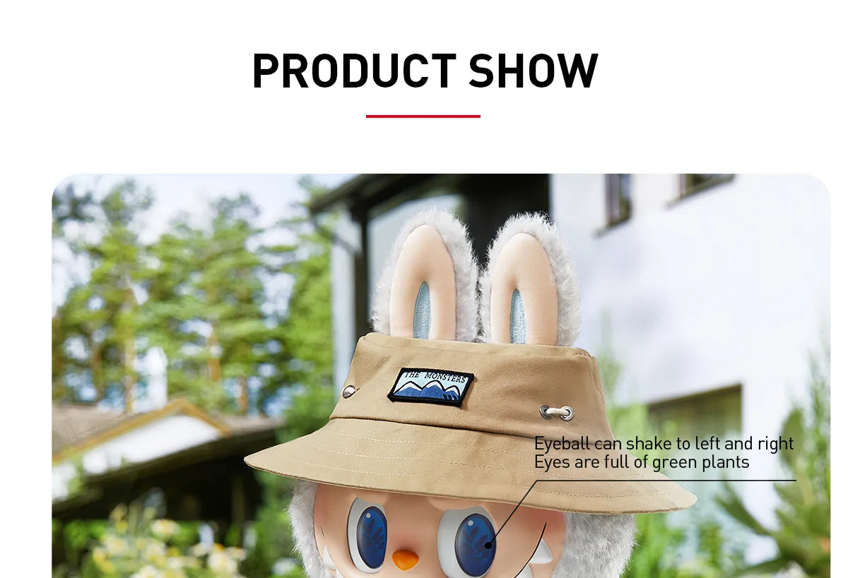 Genuine Pop Mart The Monsters Fall in Wild Series Vinyl Plush Doll - 40cm Animals - Tophatter Daily Deals