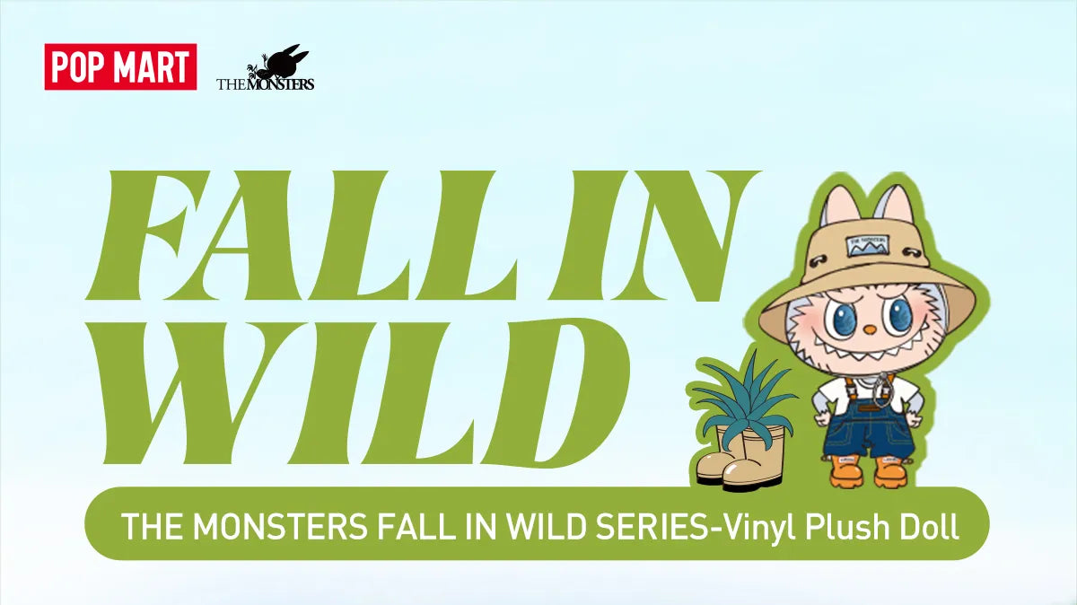 Genuine Pop Mart The Monsters Fall in Wild Series Vinyl Plush Doll - 40cm Animals - Tophatter Daily Deals