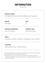 Genuine Pop Mart The Monsters Fall in Wild Series Vinyl Plush Doll - 40cm Animals - Tophatter Daily Deals